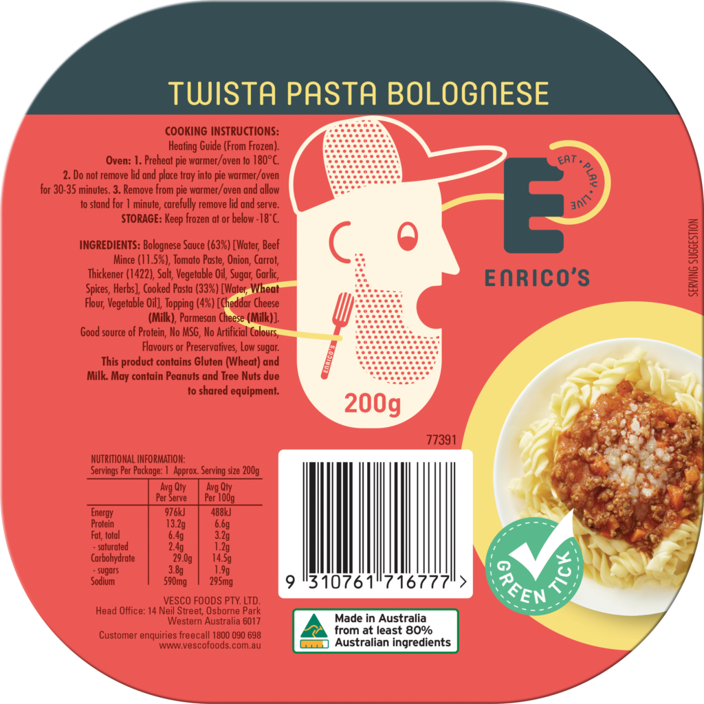 Twista Pasta Bolognese